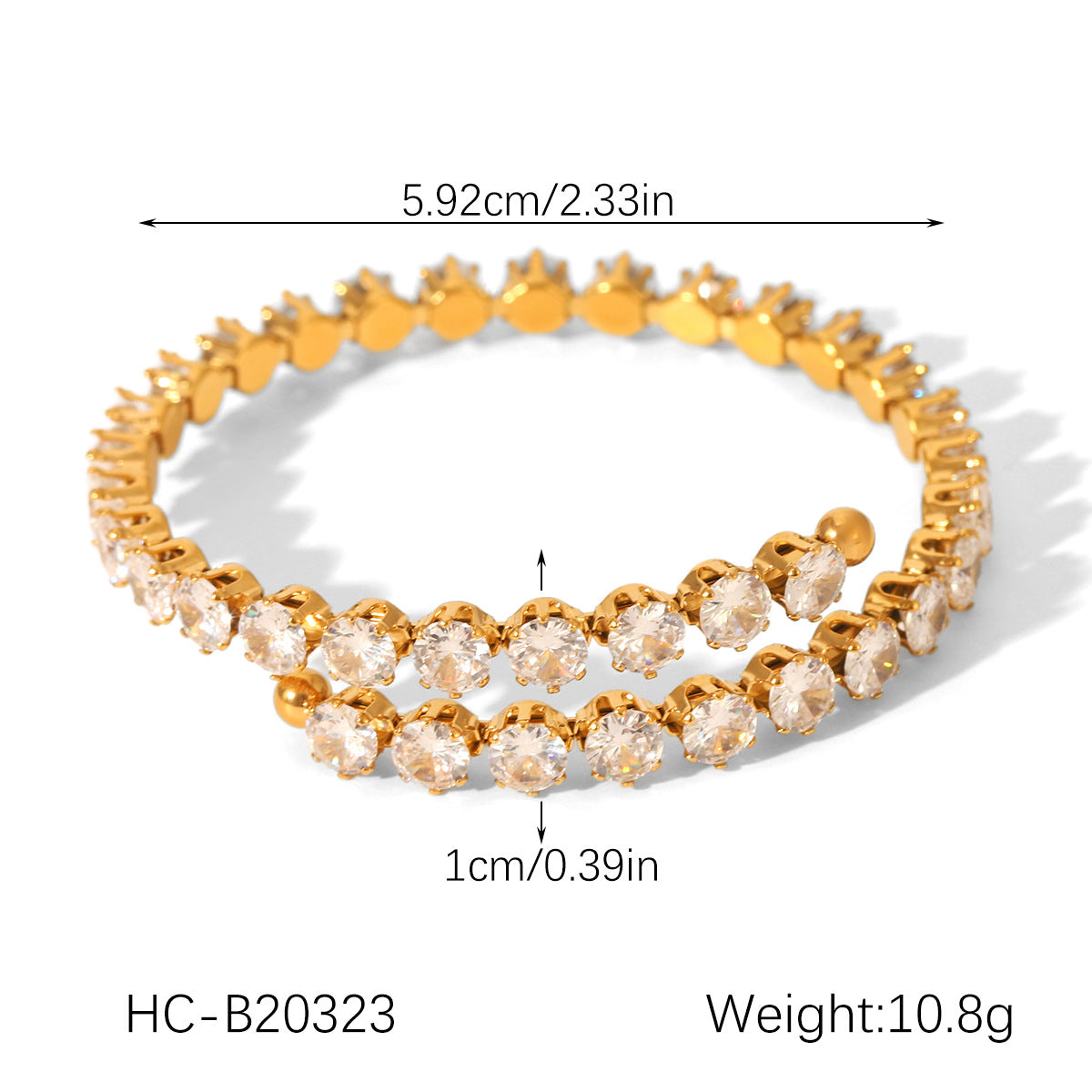 High-end Stainless Steel Zircon Bracelet for Women, Fashionable and Exquisite Titanium Steel Bracelet, Light Luxury Jewelry