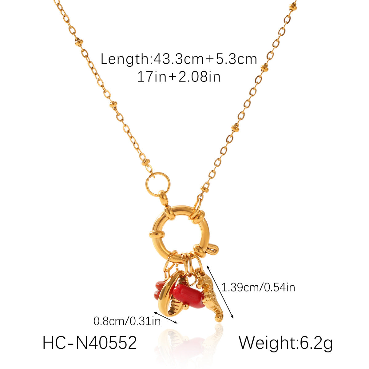 INS Ocean Breeze Stainless Steel Shell Inlaid Diamond Star Milky Way Stone Pendant Necklace Titanium Steel Bracelet for Women
