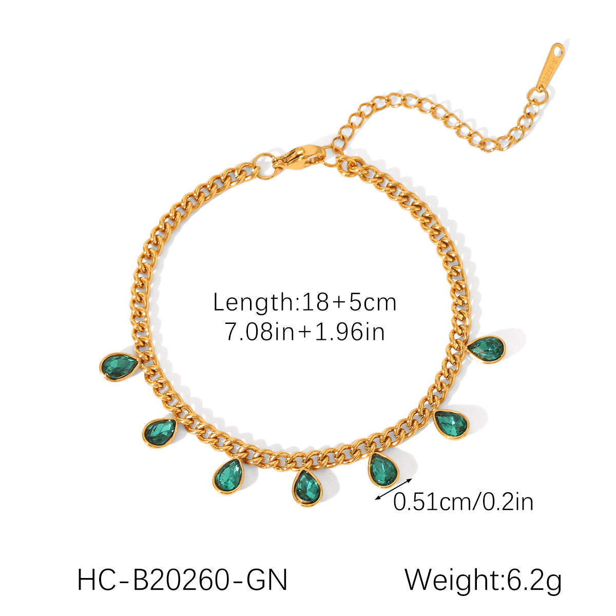 Women Stainless Steel Fringed Bracelet, Round Zircon Bracelet for Women, Light Luxury, High-end Feel, Non-fading, Titanium Steel Jewelry
