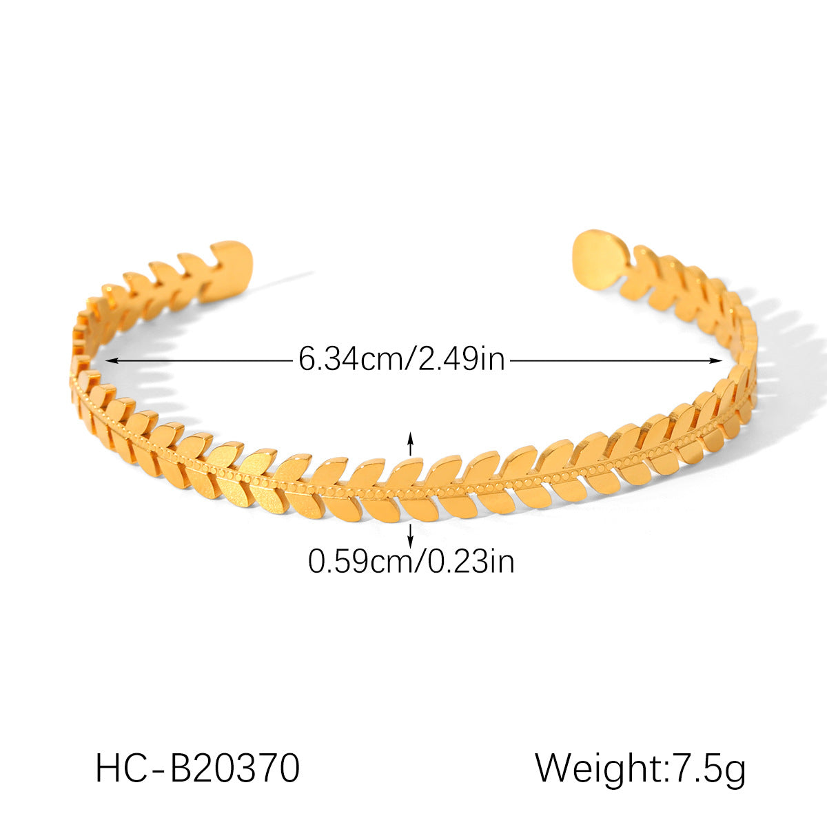 INS18k Gold Jewelry Stainless Steel Open Bracelet, Light Luxury Hand Jewelry, Versatile, Non-fading, Titanium Steel Jewelry