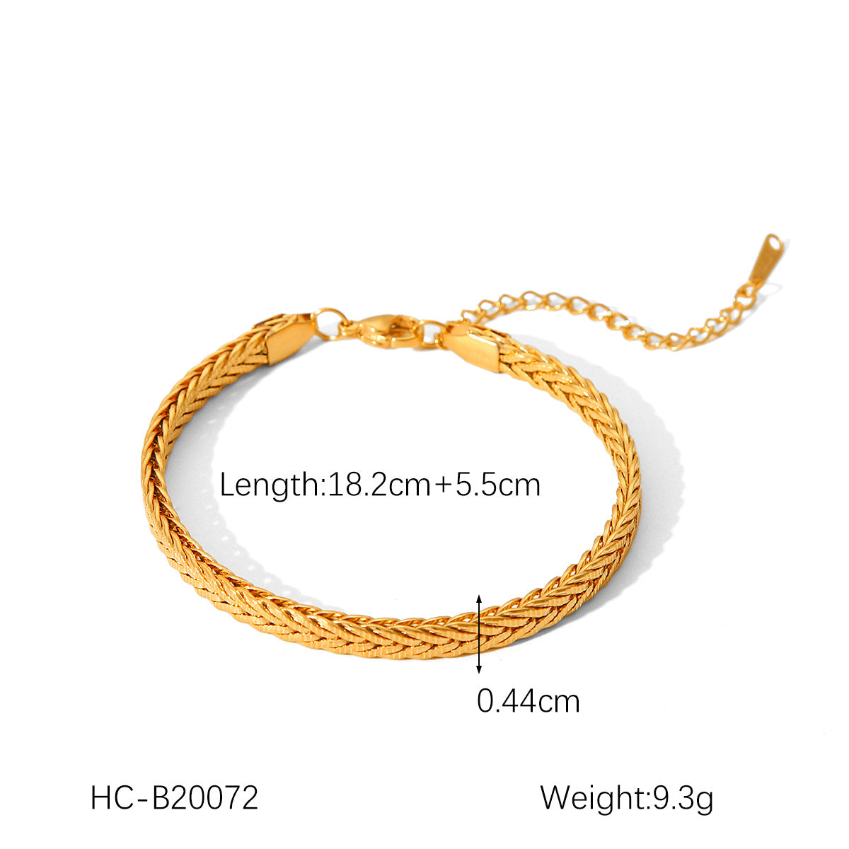 Stainless Steel Bracelet, Fried Dough Twists Chain, Blade Chain, Figaro Chain, Snake Bone Chain, Cross-border Titanium Steel Jewelry