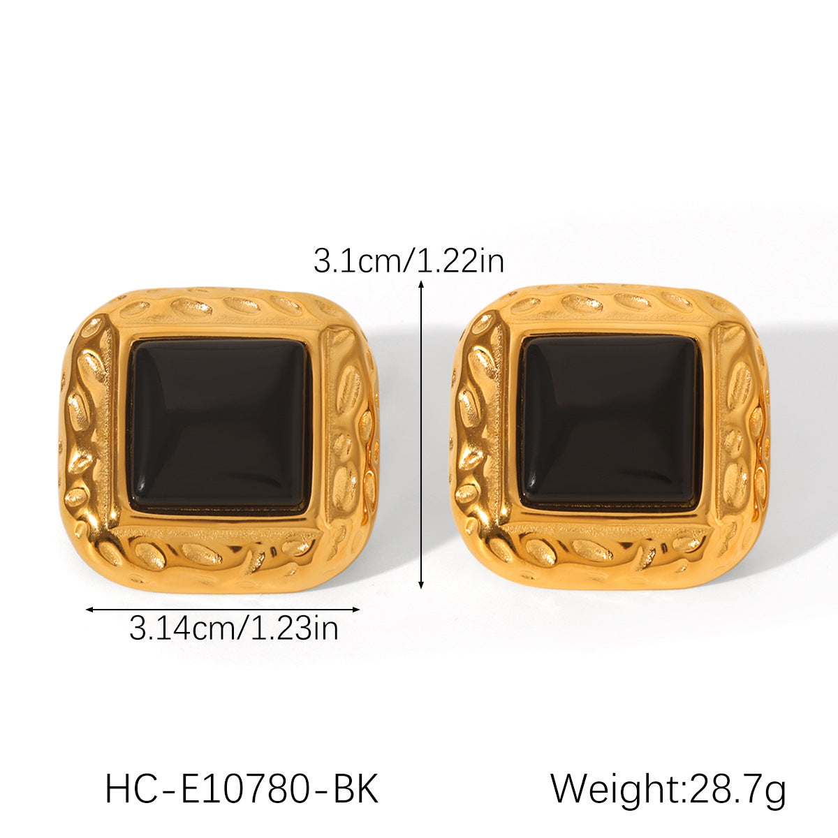 Stainless Steel 18K Gold-plated Earrings with Fried Dough Twists Pattern, Flower Design, and Pearl Accents for Women, Non-fading Titanium Steel Earrings