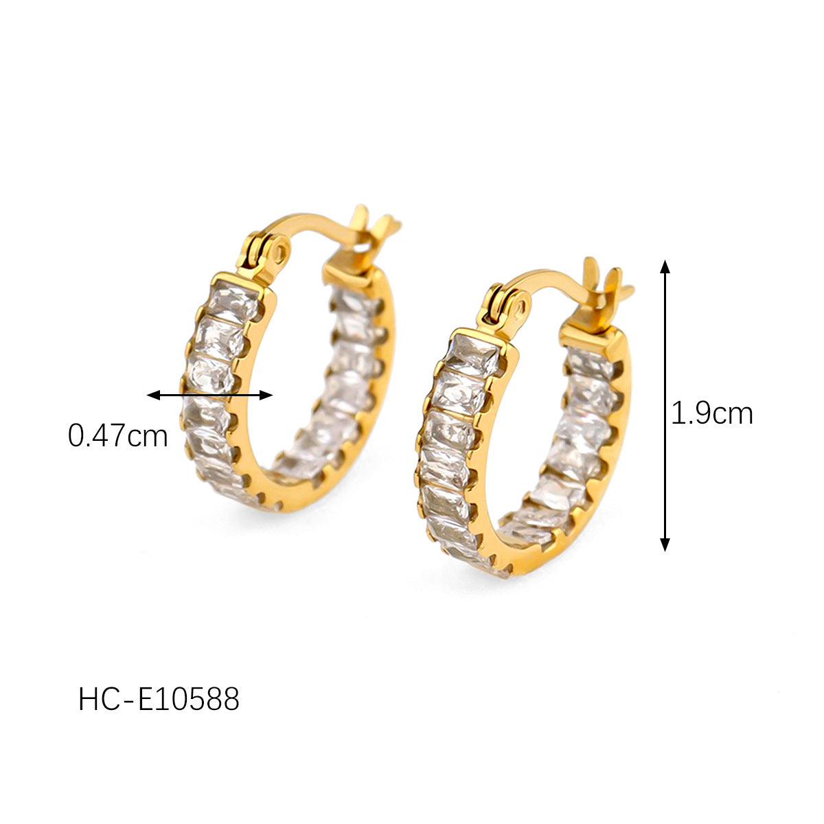 Fashionable and Personalized Butterfly Zircon Star Earrings, Ins-inspired Light Luxury Stainless Steel Five-petaled Flower Pearl Earrings