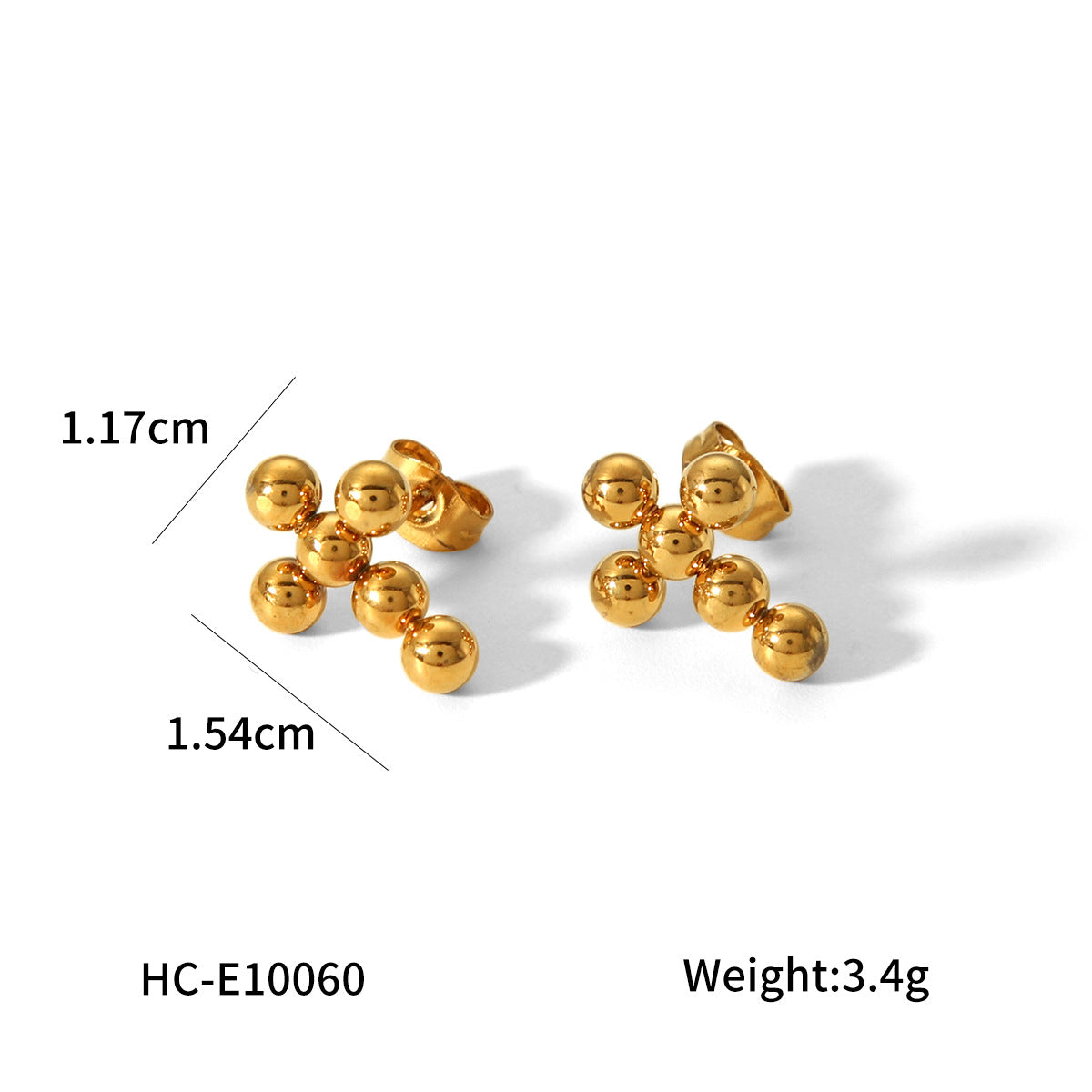 Titanium Steel Earrings, Women's High-end Fashionable and Versatile Trendy Earrings That Won't Fade