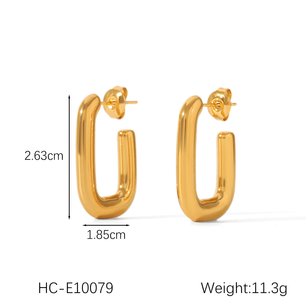 Multi-layer Linear Stainless Steel Earrings for Women, Personalized and Versatile, Titanium Steel Earrings, Non-fading Earrings