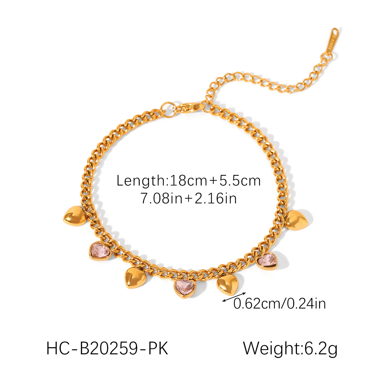 Women Stainless Steel Fringed Bracelet, Round Zircon Bracelet for Women, Light Luxury, High-end Feel, Non-fading, Titanium Steel Jewelry