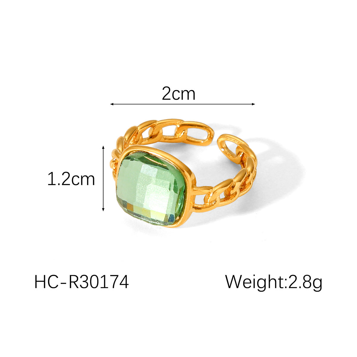 Vintage Palace Style Zircon-encrusted Stainless Steel Ring, Light Luxury and Versatile, Moonstone Hammered Pattern, Open Titanium Steel Finger Ring