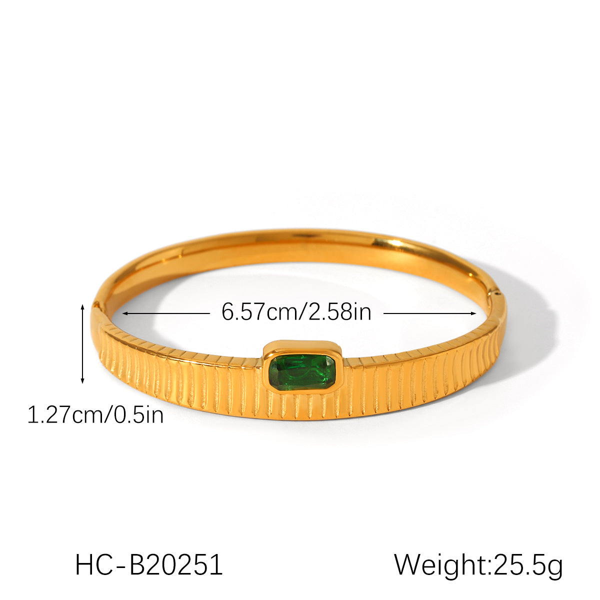 INS-style Stainless Steel Bracelet, 18K Gold-plated Open Bracelet, Non-fading Titanium Steel Bracelet for Women, High-end Hand Jewelry