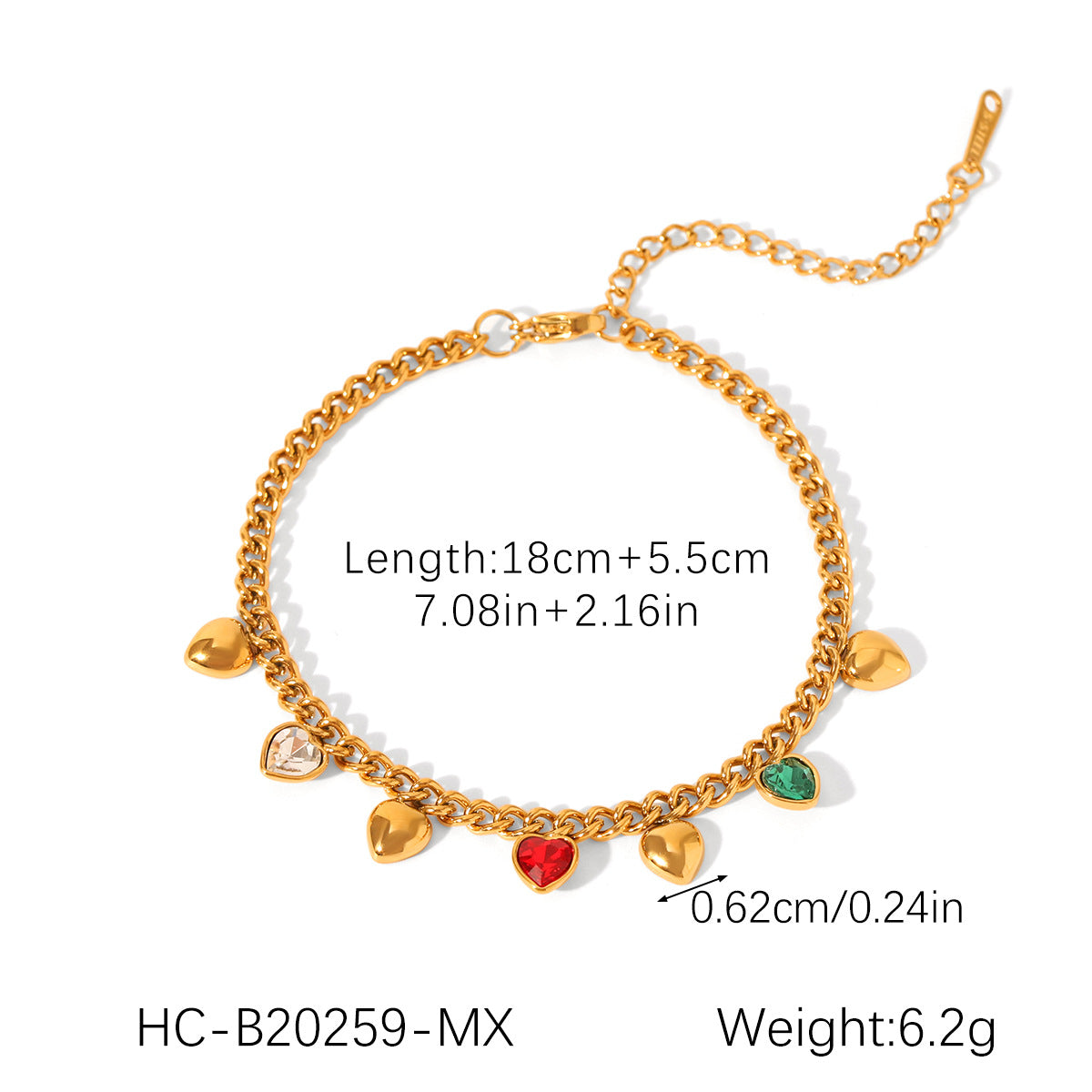 Women Stainless Steel Fringed Bracelet, Round Zircon Bracelet for Women, Light Luxury, High-end Feel, Non-fading, Titanium Steel Jewelry