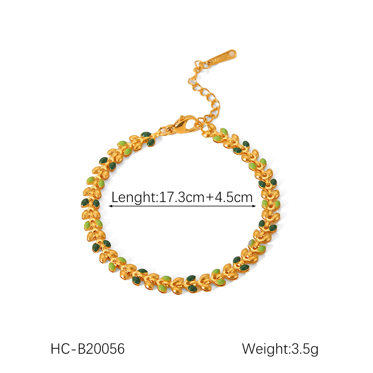 Women's Stainless Steel Leaf Drop Necklace, Niche Necklace, Fashionable and Versatile Titanium Steel Olive Leaf Bracelet