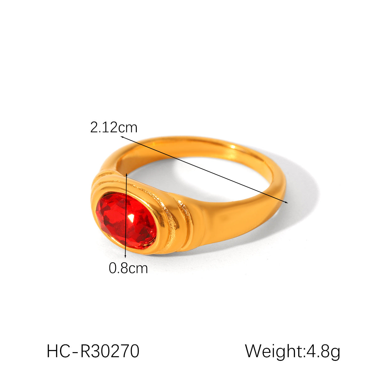 Stainless Steel Diamond-encrusted Ring, Titanium Steel, Non-fading, Eight-pointed Star Design, Women's Temperament, Versatile Jewelry