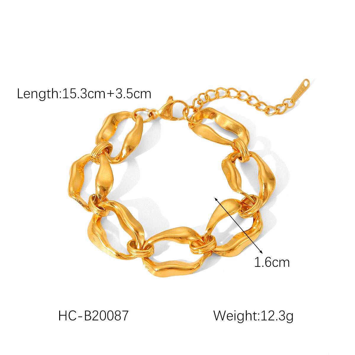 Stainless Steel Bracelet, Fried Dough Twists Chain, Blade Chain, Figaro Chain, Snake Bone Chain, Cross-border Titanium Steel Jewelry