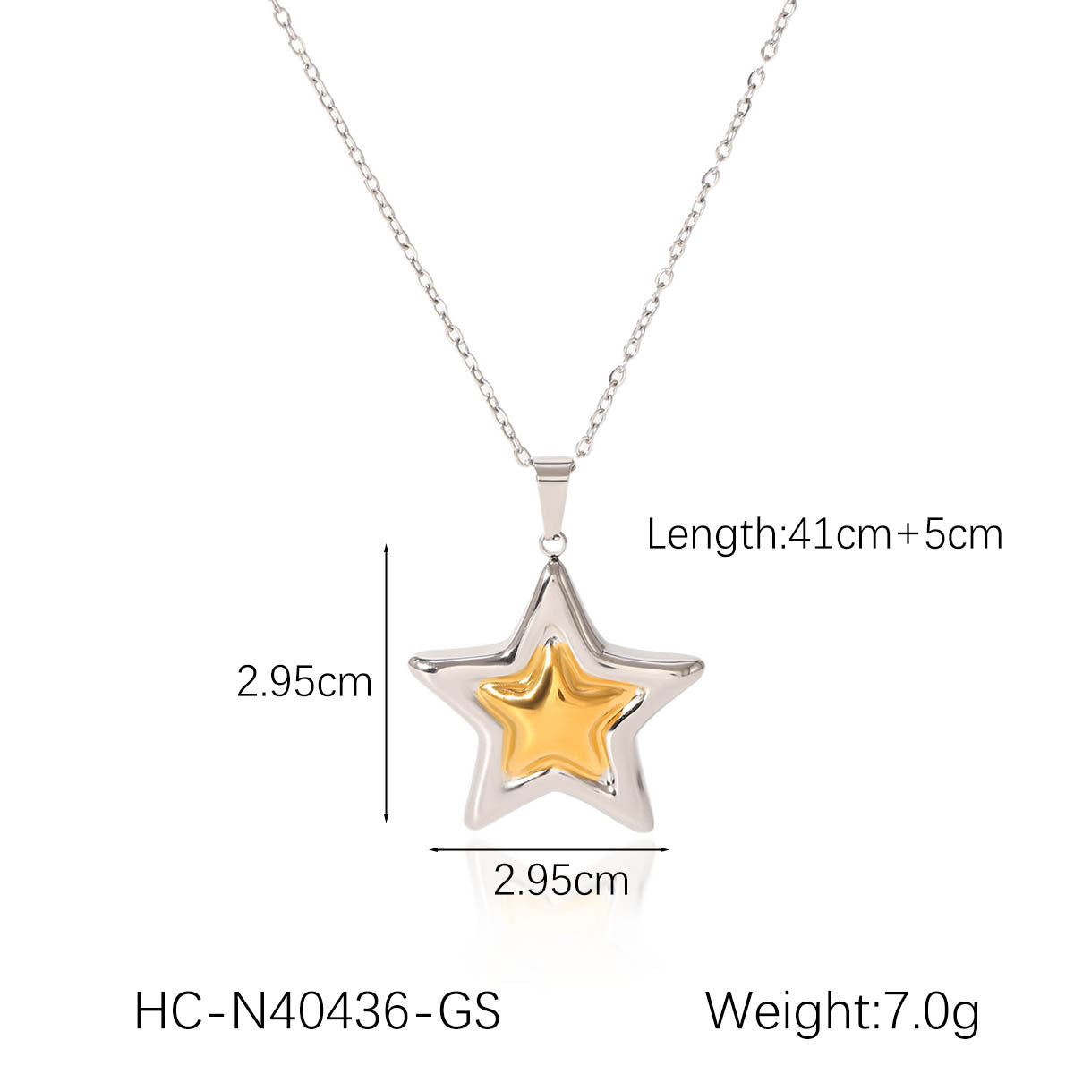 Titanium Steel Necklace with Detachable Pendant Love Letter Necklace Couple's Necklace Stainless Steel Clavicle Chain Lover Necklace