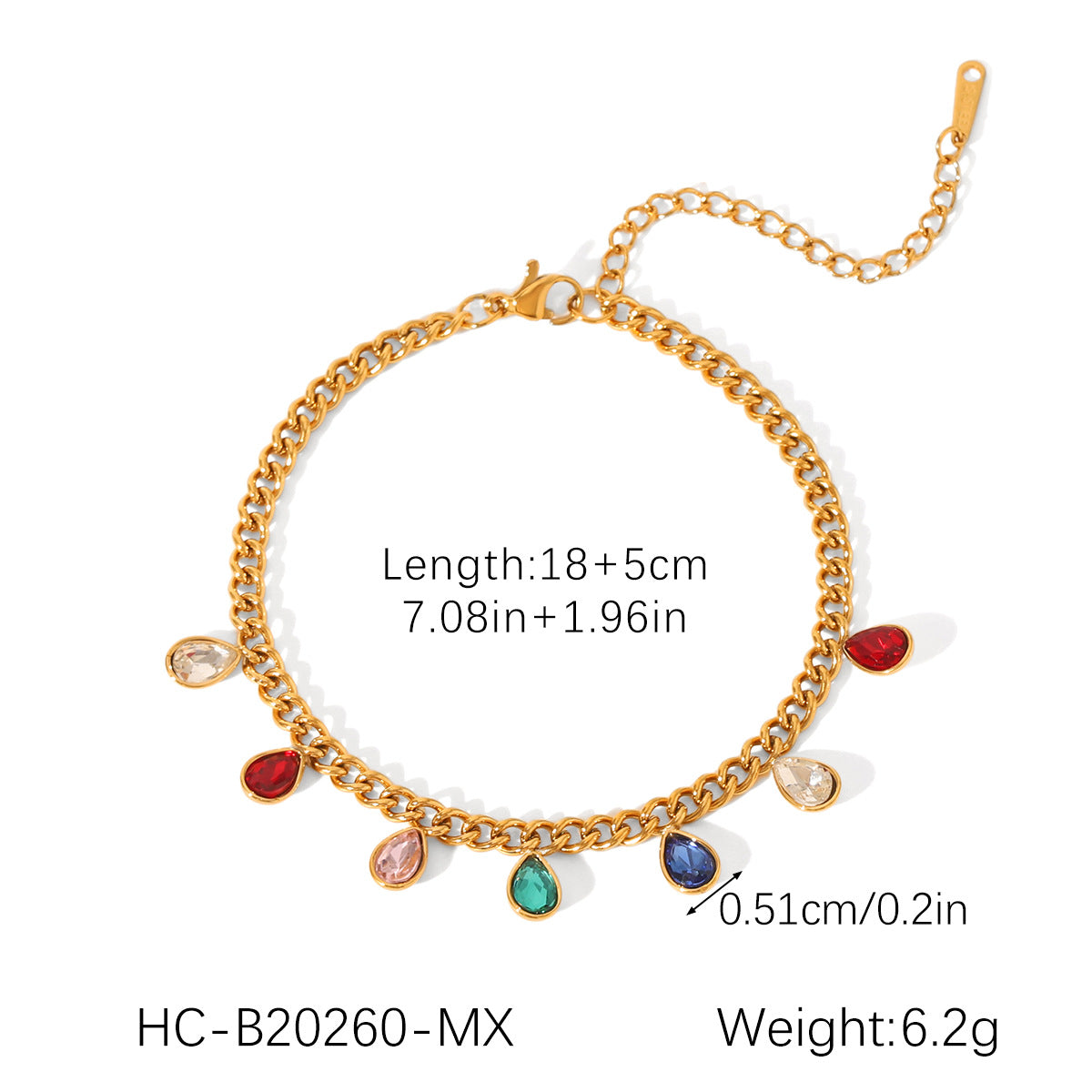 Women Stainless Steel Fringed Bracelet, Round Zircon Bracelet for Women, Light Luxury, High-end Feel, Non-fading, Titanium Steel Jewelry