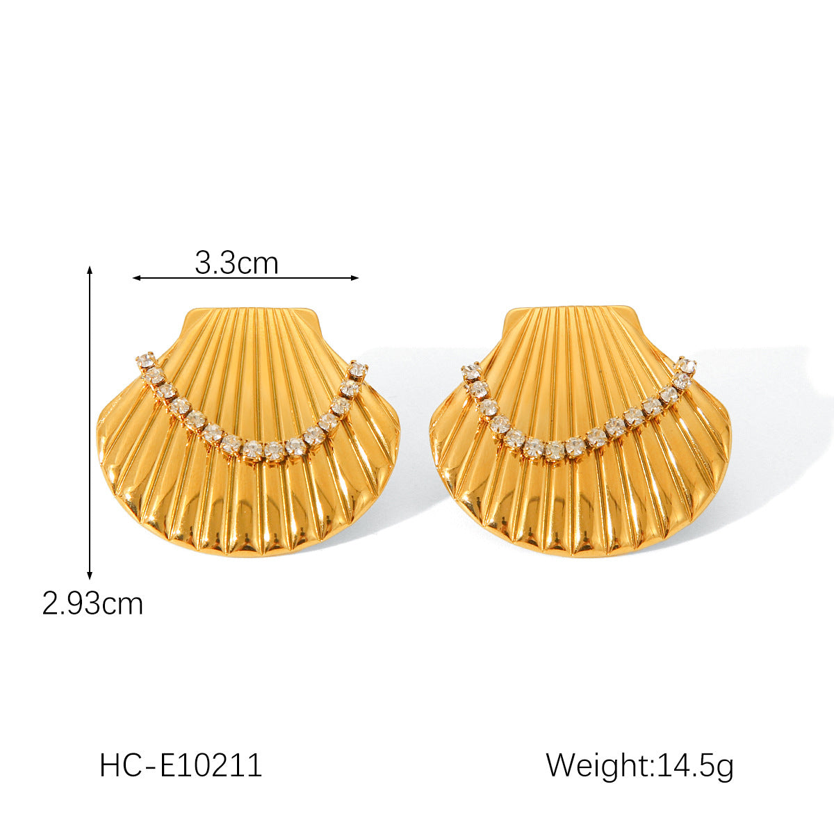 Titanium steel earrings 18K gold stainless steel bowknot drop geometric diamond earrings women's high-end earrings