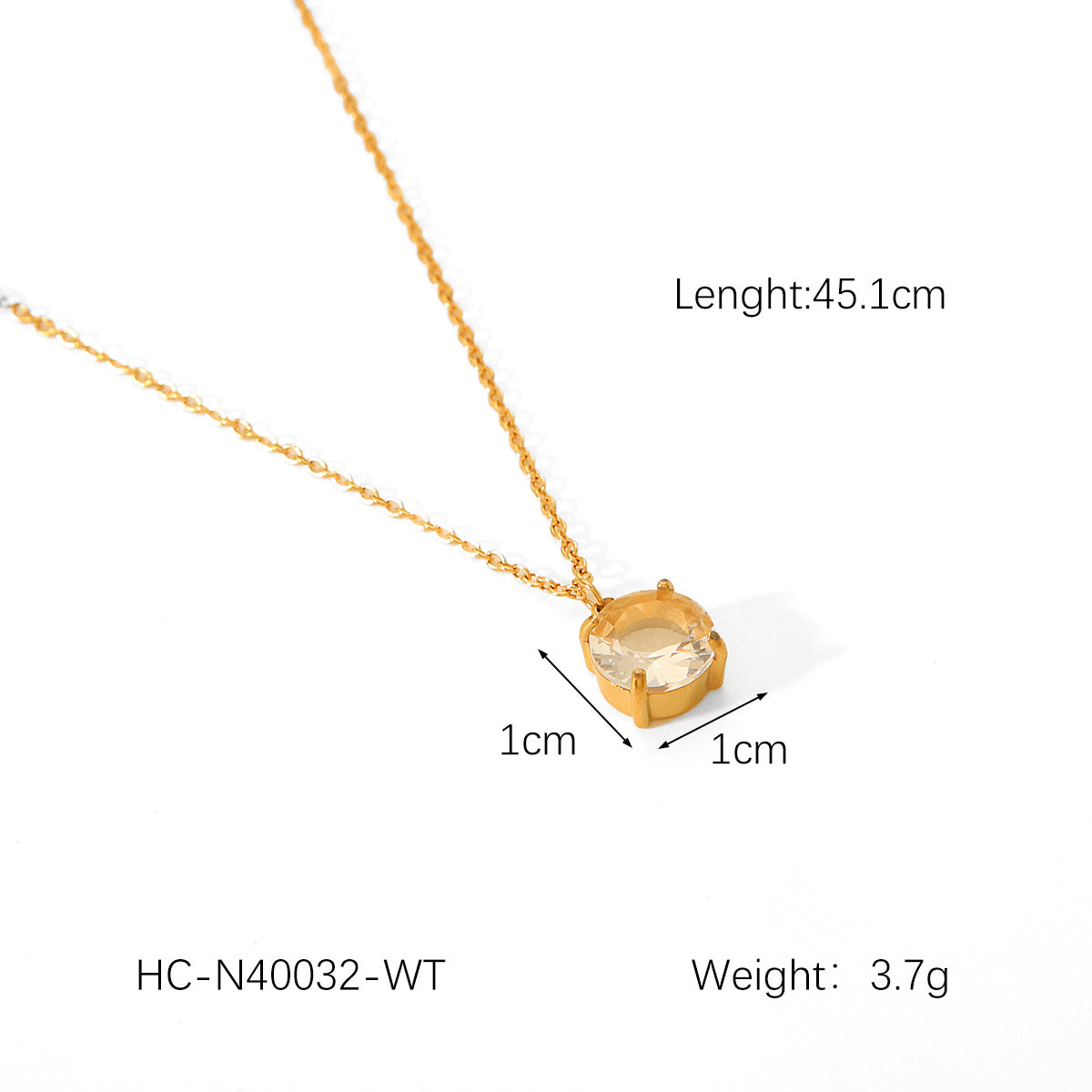 Stainless Steel Necklace, Ins-style, Women's, Versatile, Niche Design, Titanium Steel, Diamond-encrusted, Non-fading, Neck Accessory