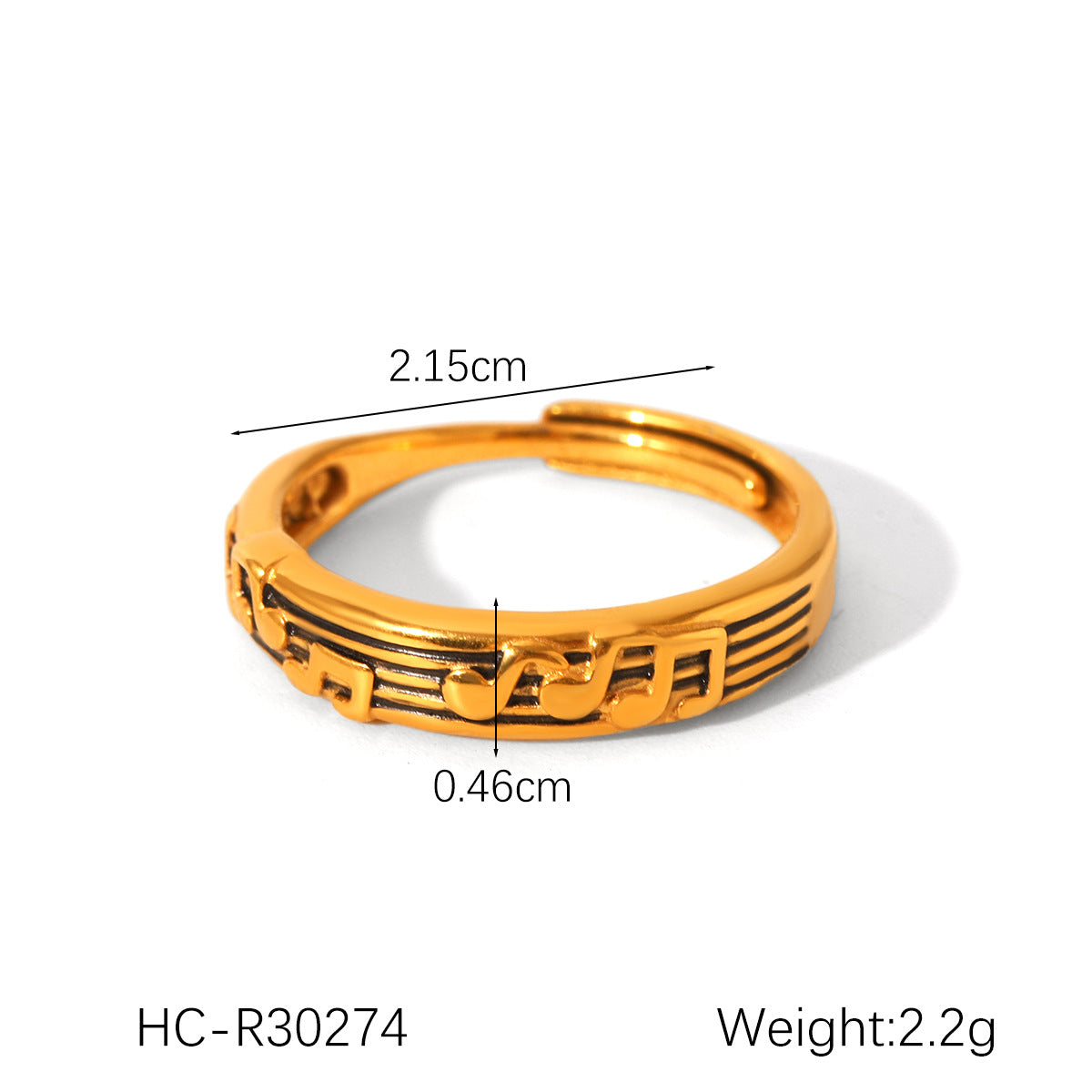 Stainless Steel Diamond-encrusted Ring, Titanium Steel, Non-fading, Eight-pointed Star Design, Women's Temperament, Versatile Jewelry